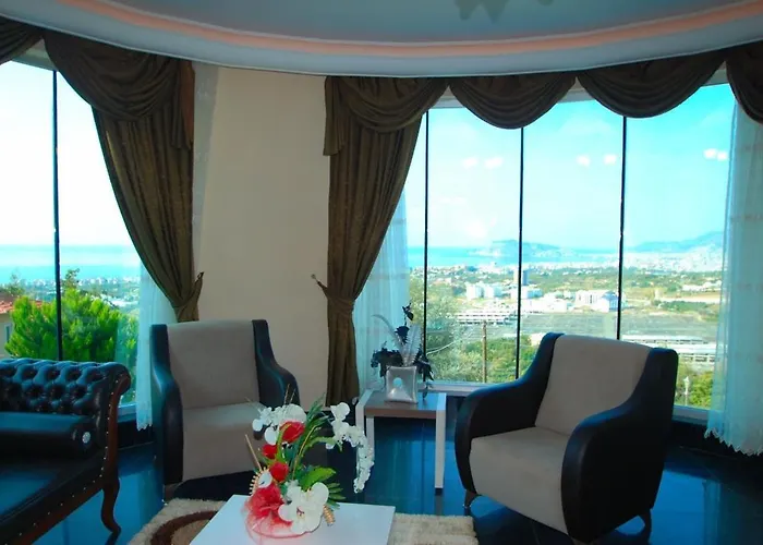 فيلة Luxury With Pool, Sea View ألانيا