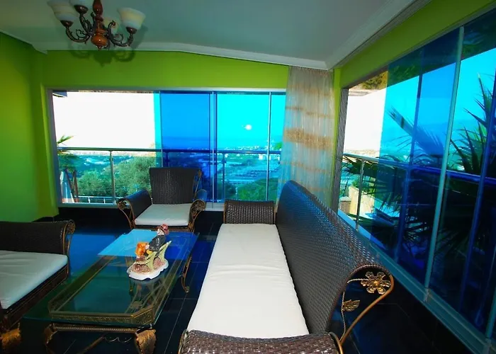 别墅 Luxury With Pool, Sea View 阿拉尼亚